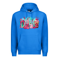 True Royal breast cancer  coffee cups Premium Hoodie - AdoDesignShop
