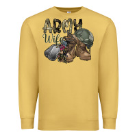 Antique Gold army wife Premium Sweatshirt - SublimationCraftShop