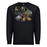 Black army wife Premium Sweatshirt - SublimationCraftShop