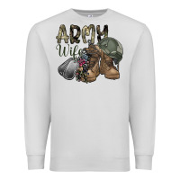 Dove Grey army wife Premium Sweatshirt - SublimationCraftShop