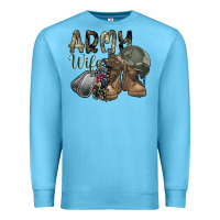 Ocean Blue army wife Premium Sweatshirt - SublimationCraftShop
