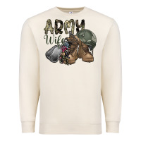 Sandshell army wife Premium Sweatshirt - SublimationCraftShop
