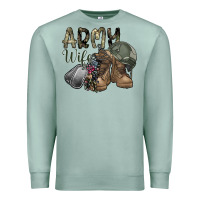 Seafoam army wife Premium Sweatshirt - SublimationCraftShop