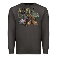 Smoke army wife Premium Sweatshirt - SublimationCraftShop