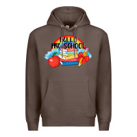 Coffee Hello Pre School Premium Hoodie - AdoDesignShop