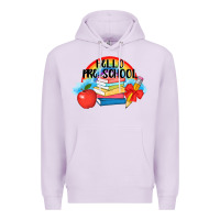 Lilac Hello Pre School Premium Hoodie - AdoDesignShop