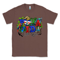 Chestnut pura vida costa rica rana Classic Tee - RanaPortraitStore