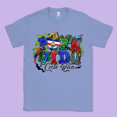 Classic Tee pura vida costa rica rana