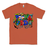 Copper pura vida costa rica rana Classic Tee - RanaPortraitStore