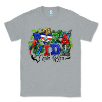 Heather Grey pura vida costa rica rana Classic Tee - RanaPortraitStore