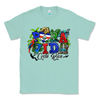 Seafoam pura vida costa rica rana Classic Tee - RanaPortraitStore