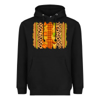 Black fall brushstroke Heavyweight Hoodie - Zillion Design Studio