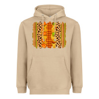 Mushroom fall brushstroke Heavyweight Hoodie - Zillion Design Studio