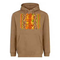 Toasted Coconut fall brushstroke Heavyweight Hoodie - Zillion Design Studio