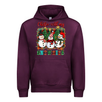 Mauve Wine chillin with my snowies Urban Hoodie - BarkalooDesign