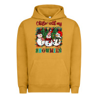 Pigment Peanut Butter chillin with my snowies Urban Hoodie - BarkalooDesign