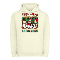 Pigment Pistachio chillin with my snowies Urban Hoodie - BarkalooDesign