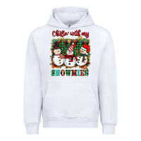 White chillin with my snowies Urban Hoodie - BarkalooDesign