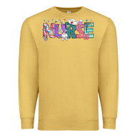 Antique Gold Easter Nurse Easter Day Premium Sweatshirt - Neo Western