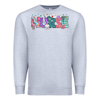 Heather Grey Easter Nurse Easter Day Premium Sweatshirt - Neo Western