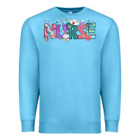 Ocean Blue Easter Nurse Easter Day Premium Sweatshirt - Neo Western