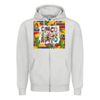 Dove Grey Cinco de mayo Zipper Hoodie - RanaPortraitStore