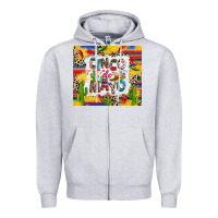 Heather Grey Cinco de mayo Zipper Hoodie - RanaPortraitStore