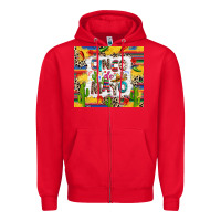Red Cinco de mayo Zipper Hoodie - RanaPortraitStore
