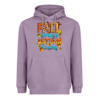 Lavender fall breeze autumn leaves Heavyweight Hoodie - Zillion Design Studio