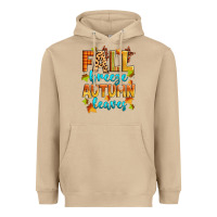 Mushroom fall breeze autumn leaves Heavyweight Hoodie - Zillion Design Studio
