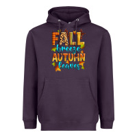 Plum fall breeze autumn leaves Heavyweight Hoodie - Zillion Design Studio