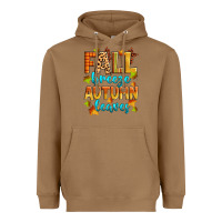 Toasted Coconut fall breeze autumn leaves Heavyweight Hoodie - Zillion Design Studio