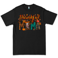 Black thankful mama cow Premium Tee - RacoonDesign