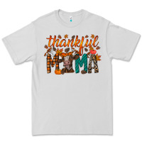 Dove Grey thankful mama cow Premium Tee - RacoonDesign