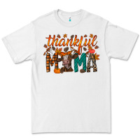 White thankful mama cow Premium Tee - RacoonDesign