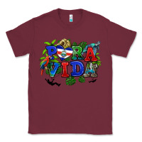 Burgundy pura vida costa rica Classic Tee - RanaPortraitStore