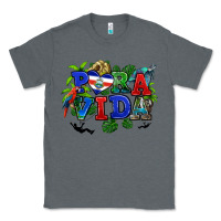 Charcoal Heather pura vida costa rica Classic Tee - RanaPortraitStore