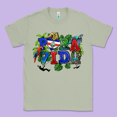 Classic Tee pura vida costa rica