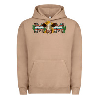 Pigment Burro sunflower hereford cattle and cactus  mom Urban Hoodie - Jasminsmagicworld