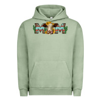 Pigment Oil Green sunflower hereford cattle and cactus  mom Urban Hoodie - Jasminsmagicworld