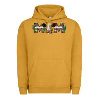 Pigment Peanut Butter sunflower hereford cattle and cactus  mom Urban Hoodie - Jasminsmagicworld