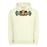 Pigment Pistachio sunflower hereford cattle and cactus  mom Urban Hoodie - Jasminsmagicworld