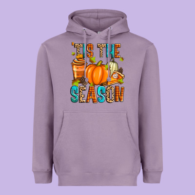 'tis The Season Fall Heavyweight Hoodie Designed By Zillion Design Studio