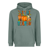 Sage 'tis the season fall Heavyweight Hoodie - Zillion Design Studio