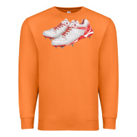 Carrot red cleats fa element Premium Sweatshirt - FaDigitalArtStudio