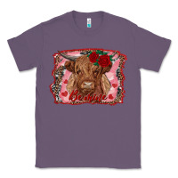 Lavender be mine cow Classic Tee - RanaPortraitStore