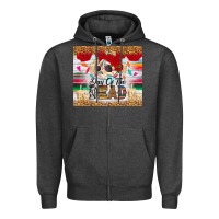 Charcoal Heather Day of the dead skeleton Zipper Hoodie - RanaPortraitStore