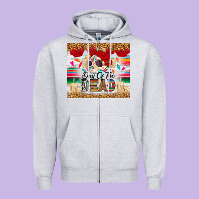 Zipper Hoodie Day of the dead skeleton