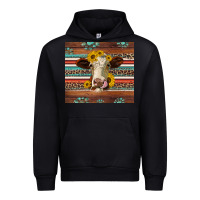 Black western sunflowers gemstone heifer Urban Hoodie - Jasminsmagicworld