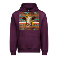 Mauve Wine western sunflowers gemstone heifer Urban Hoodie - Jasminsmagicworld